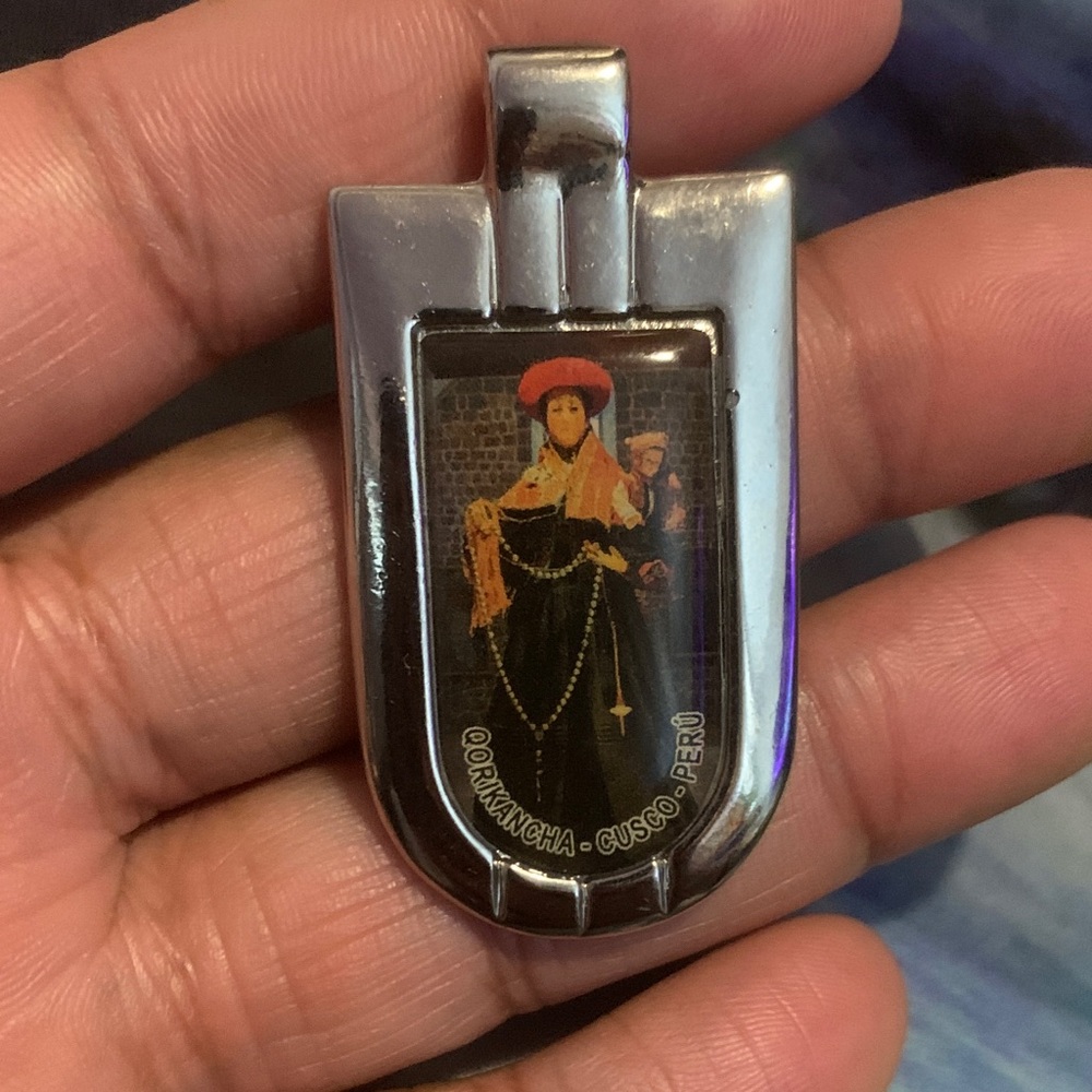 Silver Religious Pendant unisex